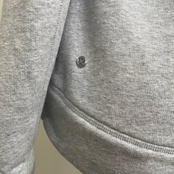 Lululemon En Route Jacket Heathered Light Grey Size 4 - Picture 16 of 16
